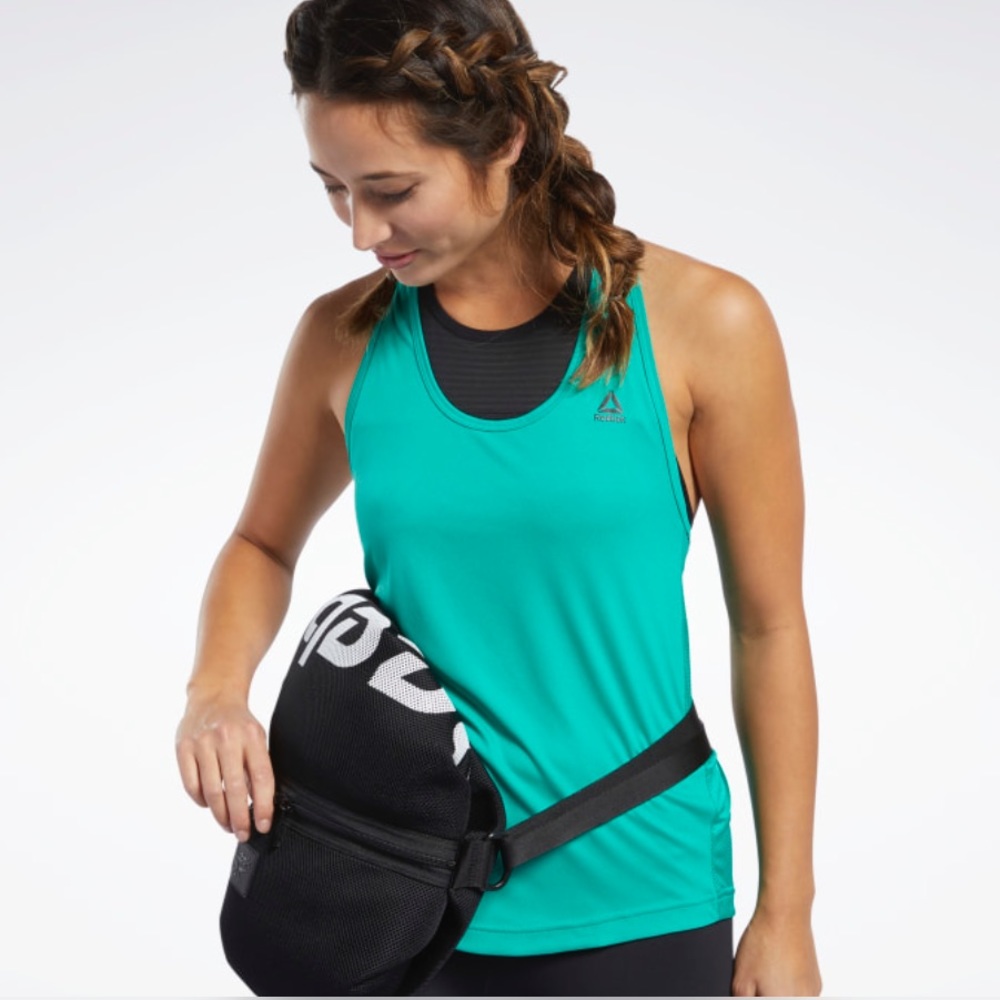Reebok Black Training Imagiro Bag, Pack and Go, Adjustable Strap, Gym Bag